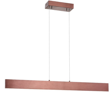 Draper Dimmable Adjustable Integrated LED Metal Linear Pendant - JONATHAN Y